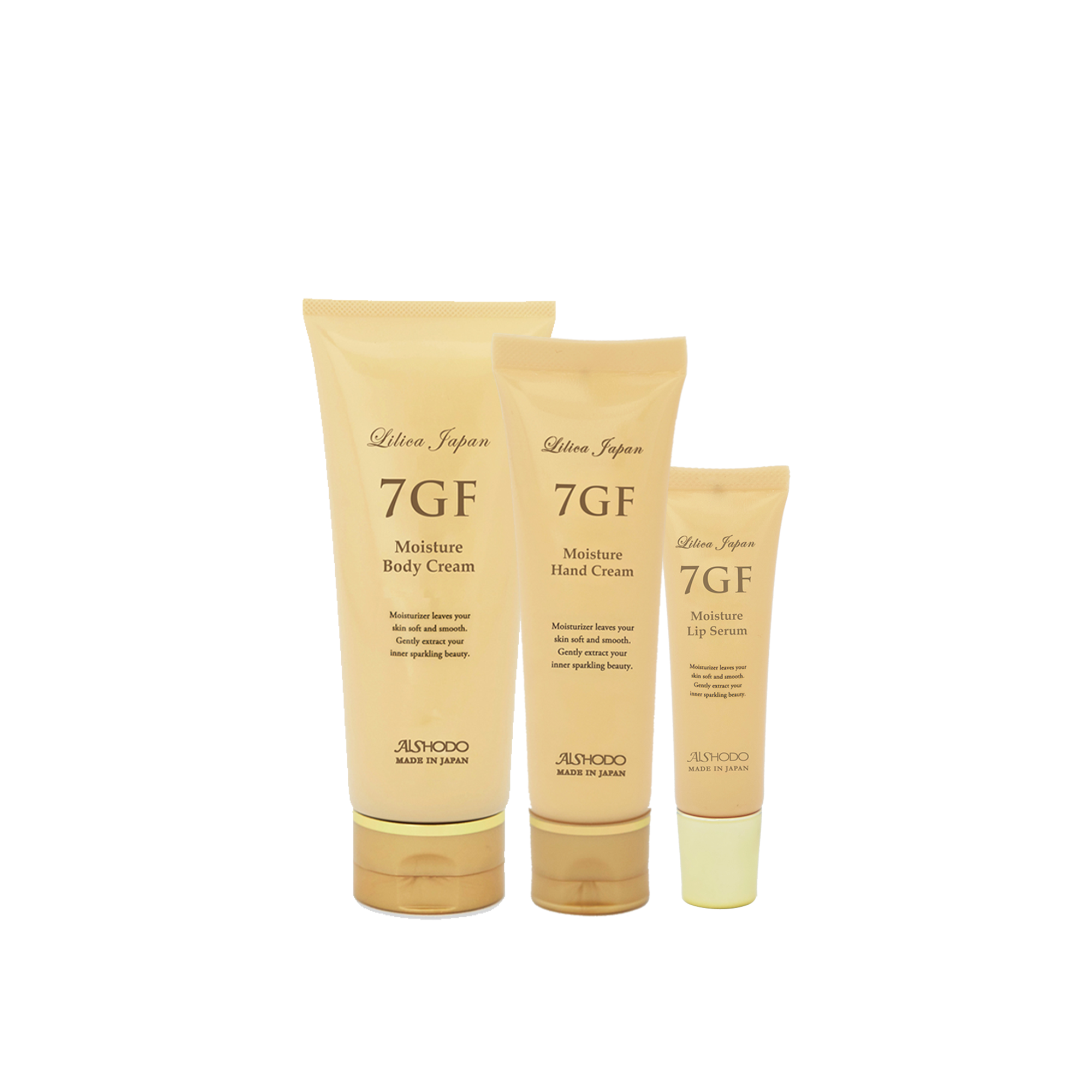 Tươi mới khơi hương quyến rũ - 7GF Body Cream, Lip Serum, Hand Cream