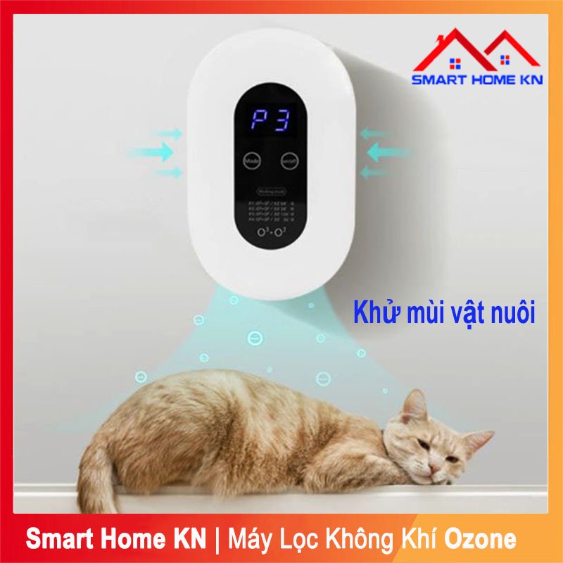 Máy lọc không khí mini khử mùi nhà bếp ion âm khử khuẩn nhà vệ sinh phòng ngủ nhà tắm mùi động vật ozone