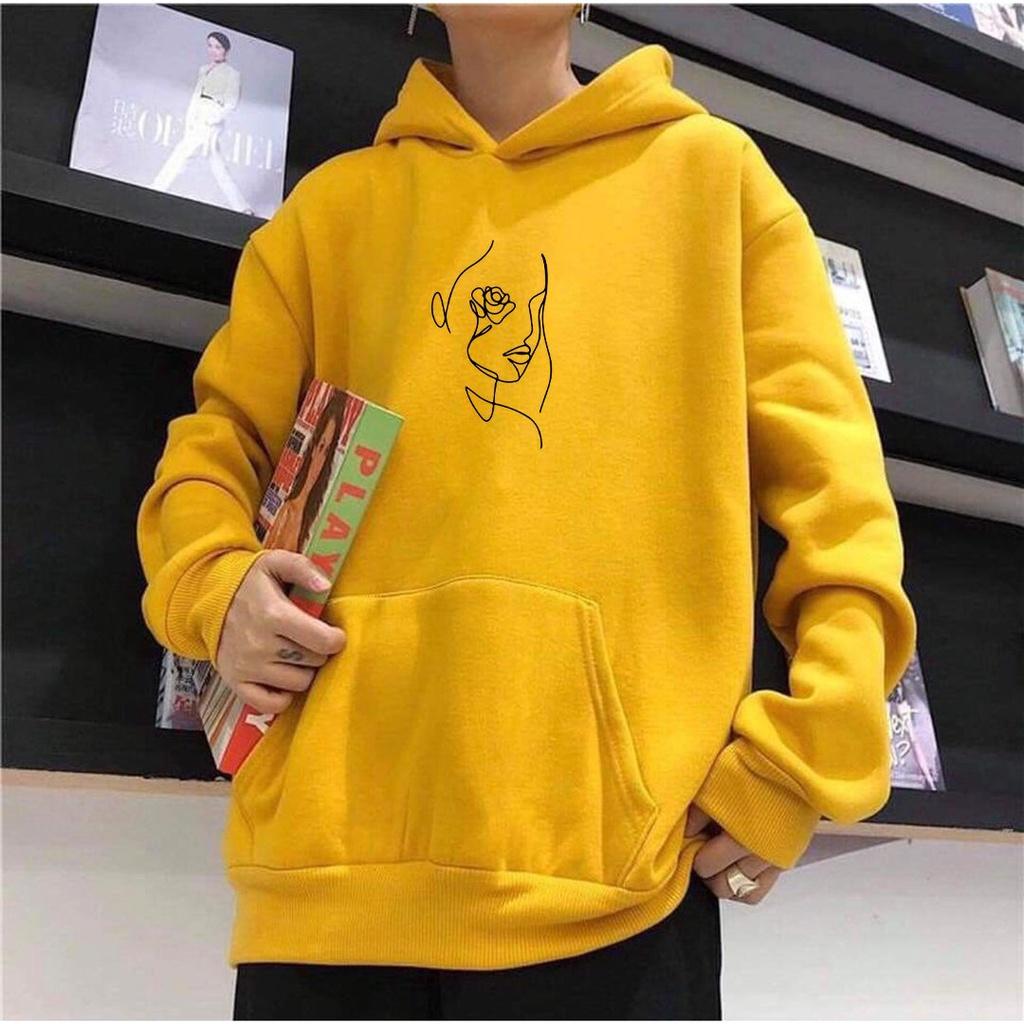 Áo hoodie nam nữ áo khoác CÔ GÁI unisex nỉ phong cách ovesize siêu đẹp Form Rộng – ST20 - babitrendy