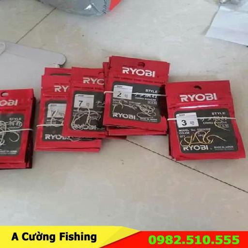 ( khuyến mại ) Lưỡi câu chinu ryobi- A Cường Fishing ( đại hạ giá