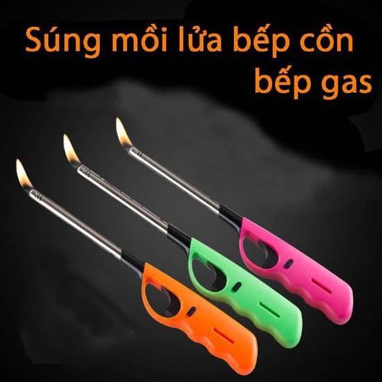 Bật Lửa Mồi Bếp Củi - Mồi Lửa Than Củi Bếp Nướng, Bật Lửa Đầu Dài Mồi Lửa Cho Nến Sinh Nhật