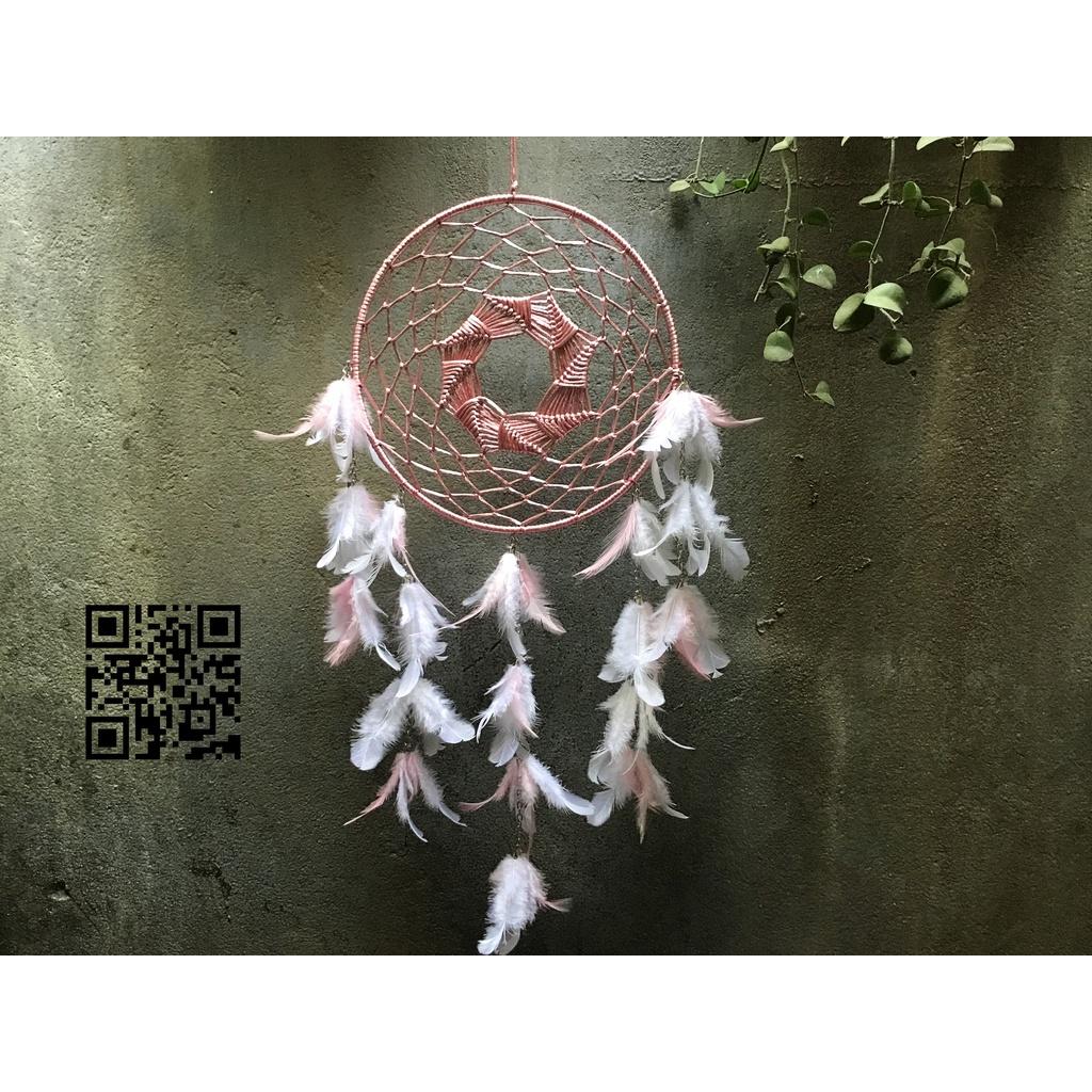 DREAMCATCHER- vòng đuổi bắt giấc mơ loại lớn - TRẮNG HỒNG