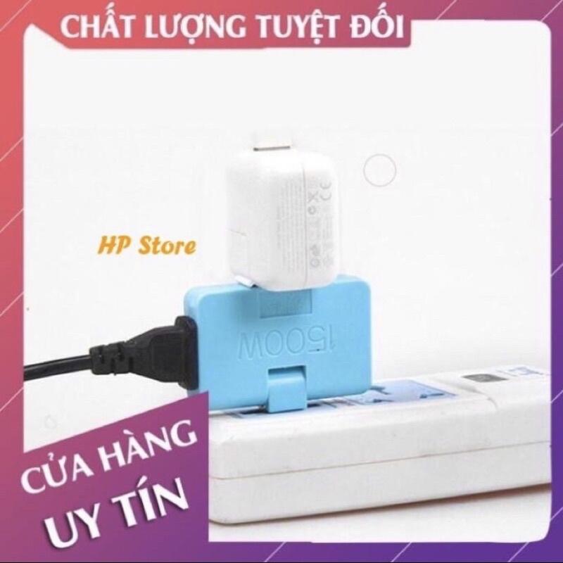 Phích Cắm Ổ Điện Gấp Gọn Linh hạt, Chia 3 Ổ Chấu Đầu Ra Xoay 90 Độ Chịu Tải Cao Tự Ngắt Điện 1 Ra 3