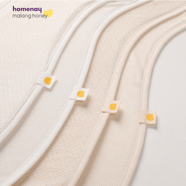 Nhộng chũn cho bé Malang Honey Vải Tre Bamboo và Vải Mesh lưới Hàn Quốc