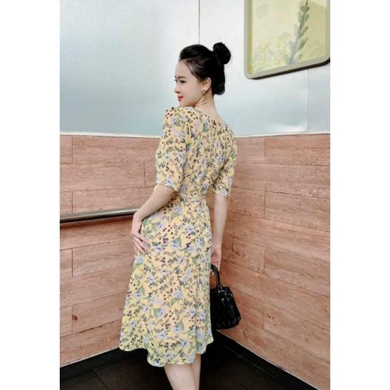 ĐẦM XÒE VOAN HOA CÔNG SỞ CỔ CÁCH ĐIỆU