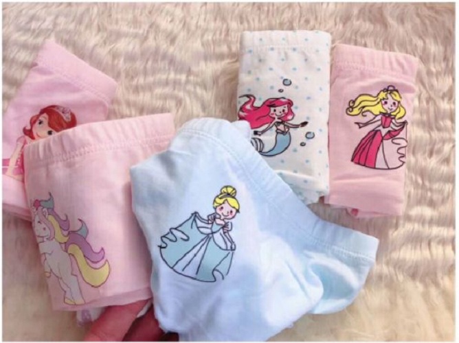 Quần chip đùi teengo cho bé gái - set 3c