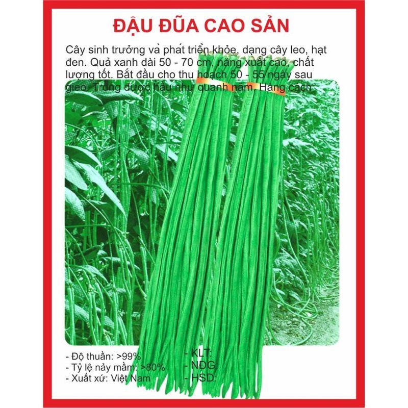 Combo 5 gói đỗ đũa cao sản