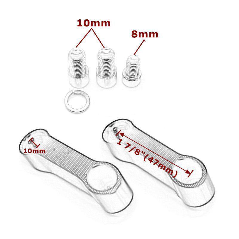 Xe Máy Gương Chiếu Hậu Riser Nối Dài Chân Đế Bộ chuyển đổi