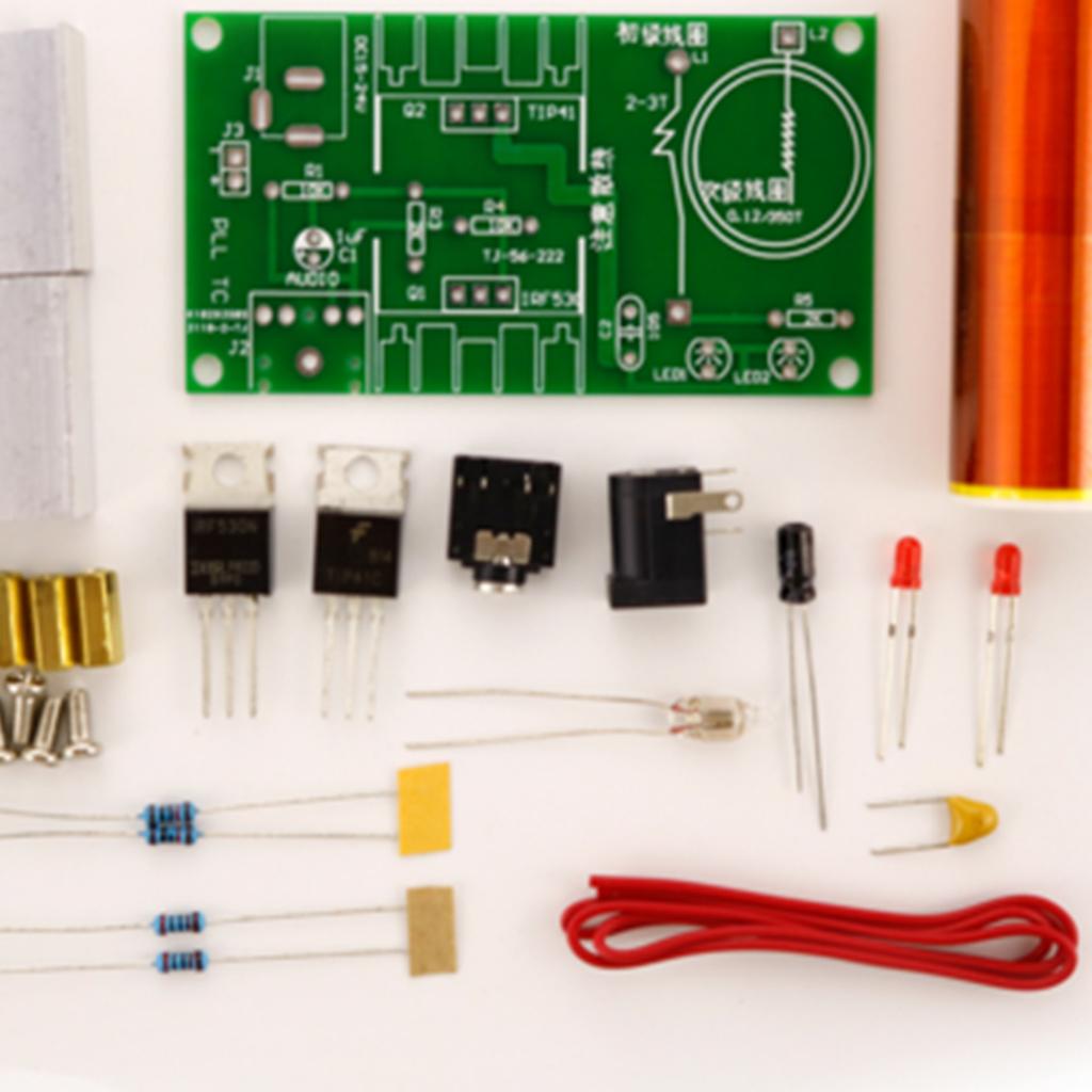 Tesla Coil Circuit Board Diy Kit Lighter Diy Electronic Kit Parts