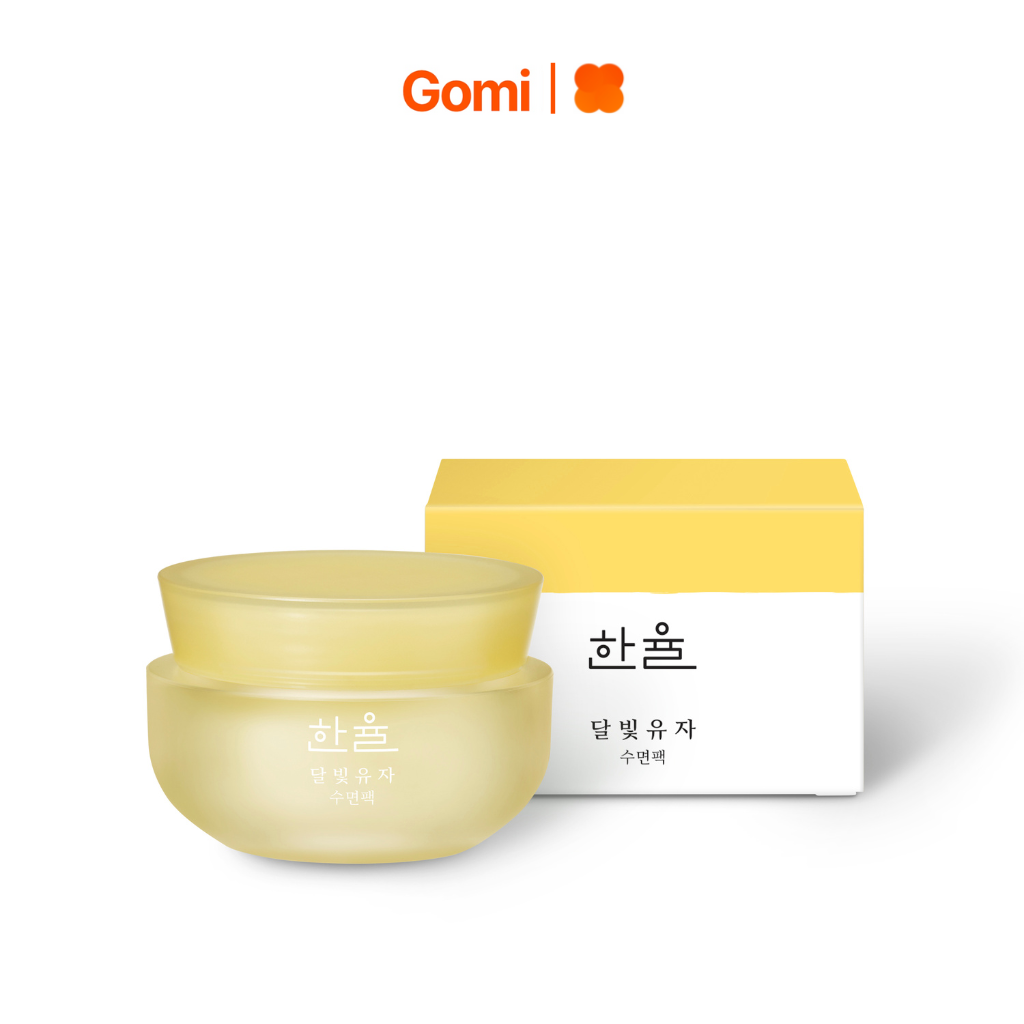 Mặt nạ ngủ dưỡng ẩm sáng da HANYUL Yuja Vita-C Sleeping Mask 60ml