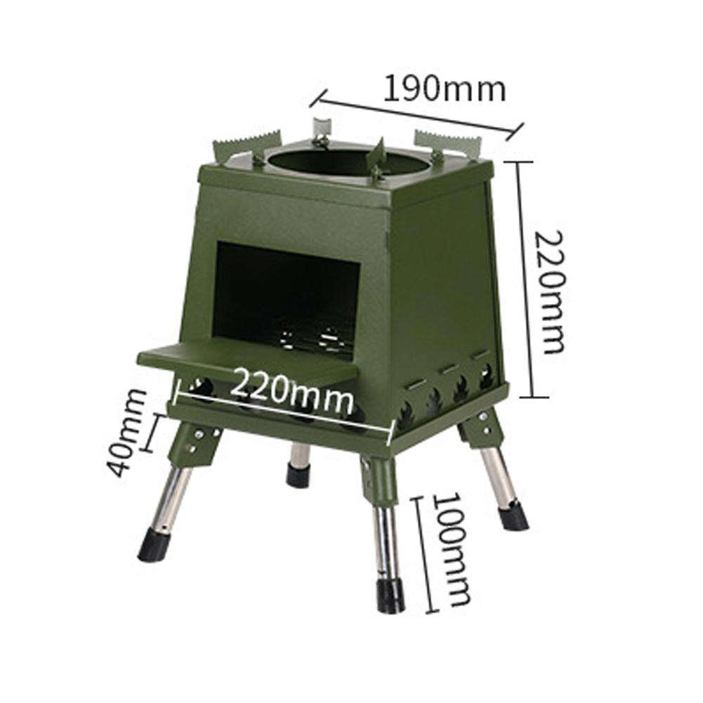Bếp lò di động nấu ăn cắm trạ ngoài trời siêu nhẹ