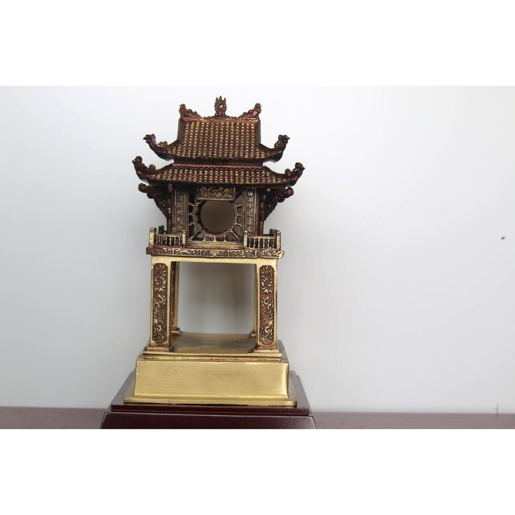 Quà Tặng Mô Hình Văn Miếu Quốc Tử Giám Bằng Đồng