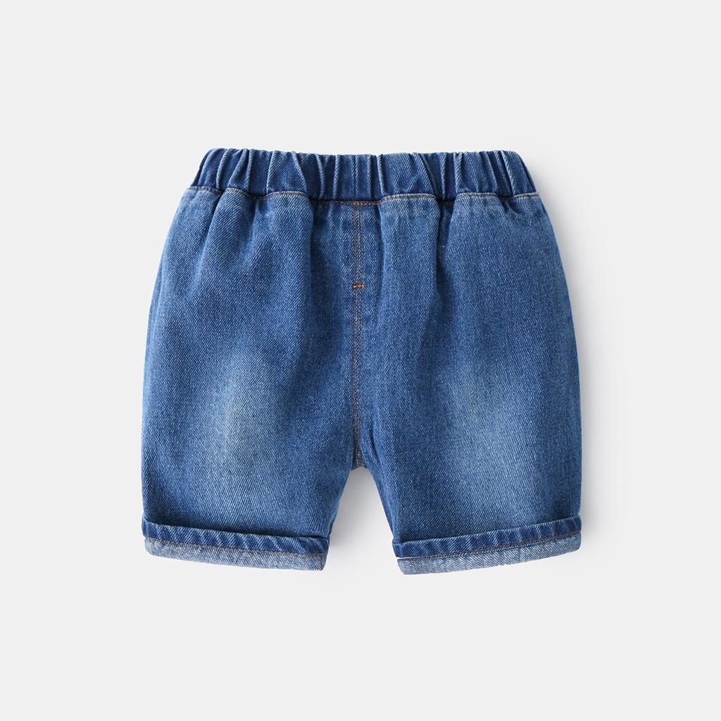 Hình ảnh Quần jean cho bé trai Easy Baby, quần jeans đùi thời trang cho bé từ 10-20kg (SP-292B)