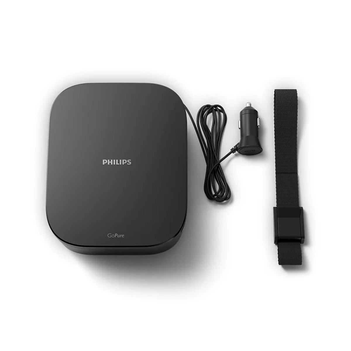 Combo Đệm Ngồi Cao Cấp Ghế Xe Hơi, Văn Phòng Bullsone + Máy Lọc Không Khí Xe Hơi Philips Go Pure GP321X1 - Hàng chính hãng
