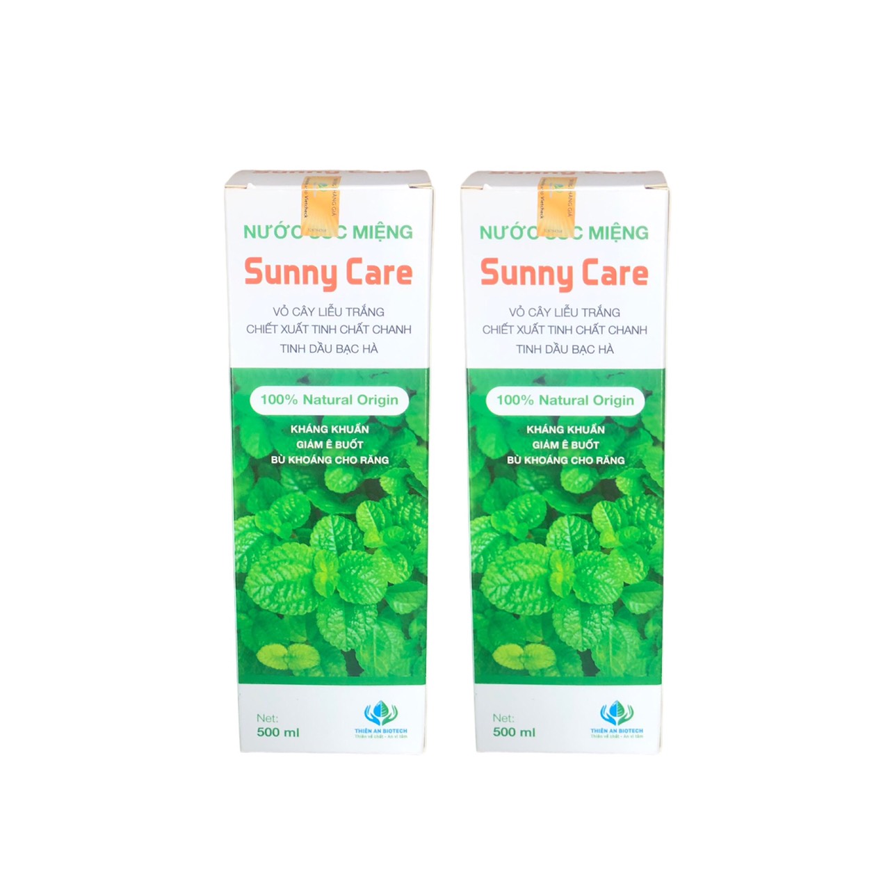 Nước Súc Miệng Sunny Care, Răng Giảm Ê Buốt, Bù Khoáng Cho Răng, ch500ml - 2 chai