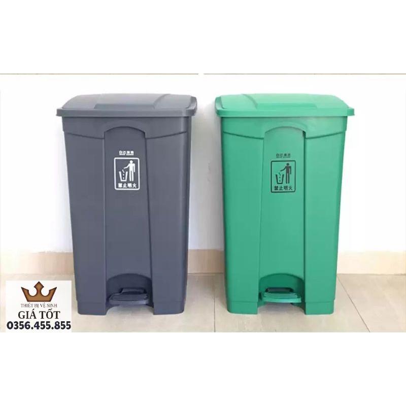 Thùng rác nhựa Baiyun 45L cao cấp
