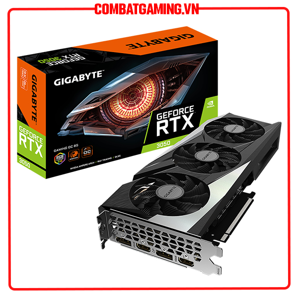 Card Màn Hình Gigabyte RTX 3050 Gaming OC 8GB GDDR6 - Hàng Chính Hãng