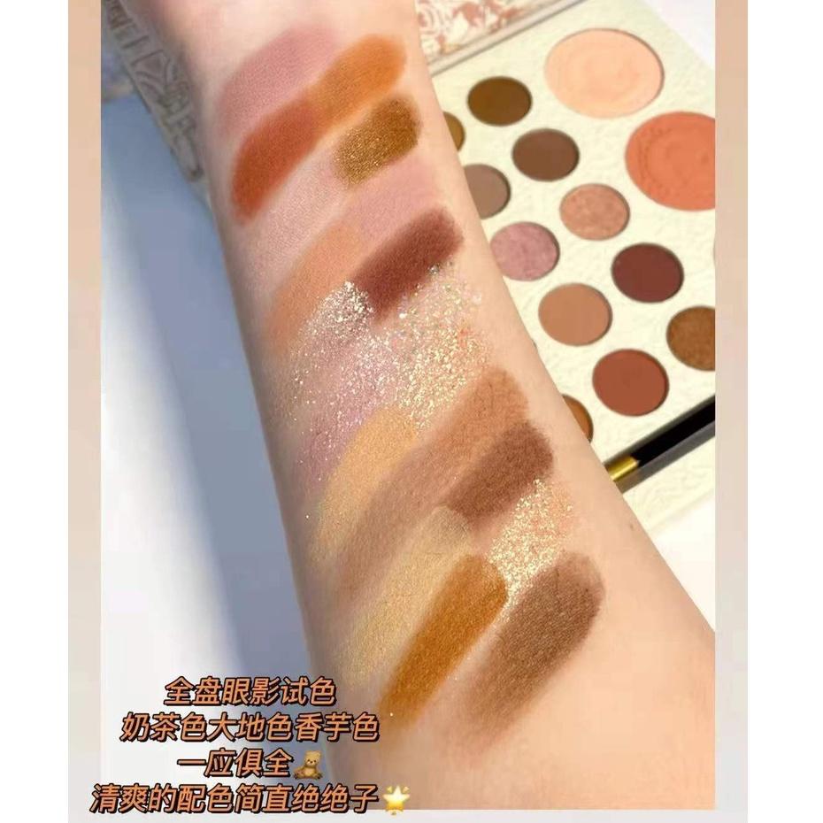 Bảng Phấn Mắt 23 Ô Ershiqi Tặng Kèm Cọ Tán, Bảng Phấn Mắt