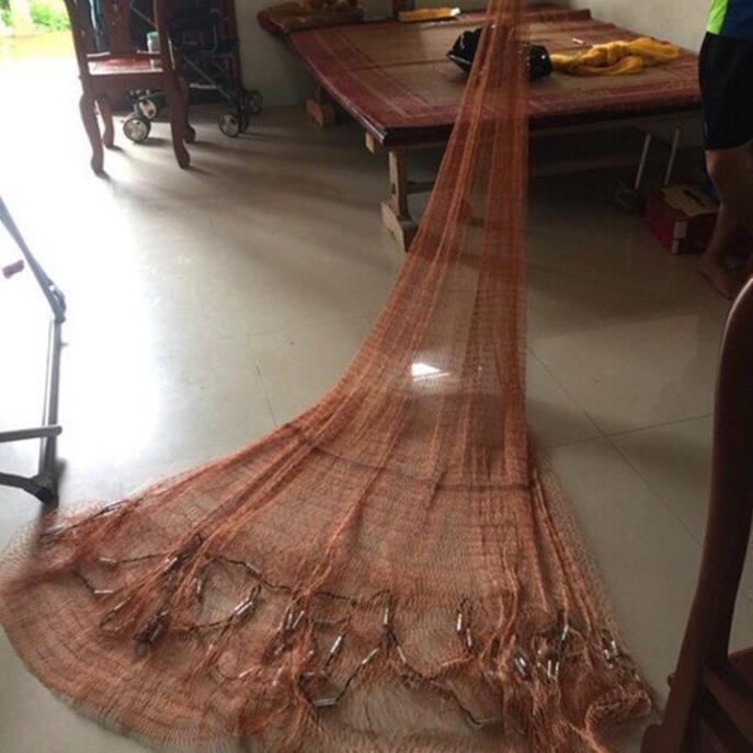 Siêu rẻ- Chài Dù Bắt Cá Thái Lan Cao Cấp bung 8m nặng 5kg