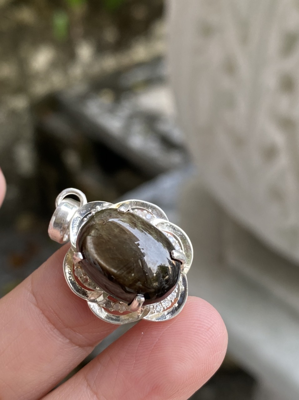 Mặt dây chuyền sapphire - nữ
