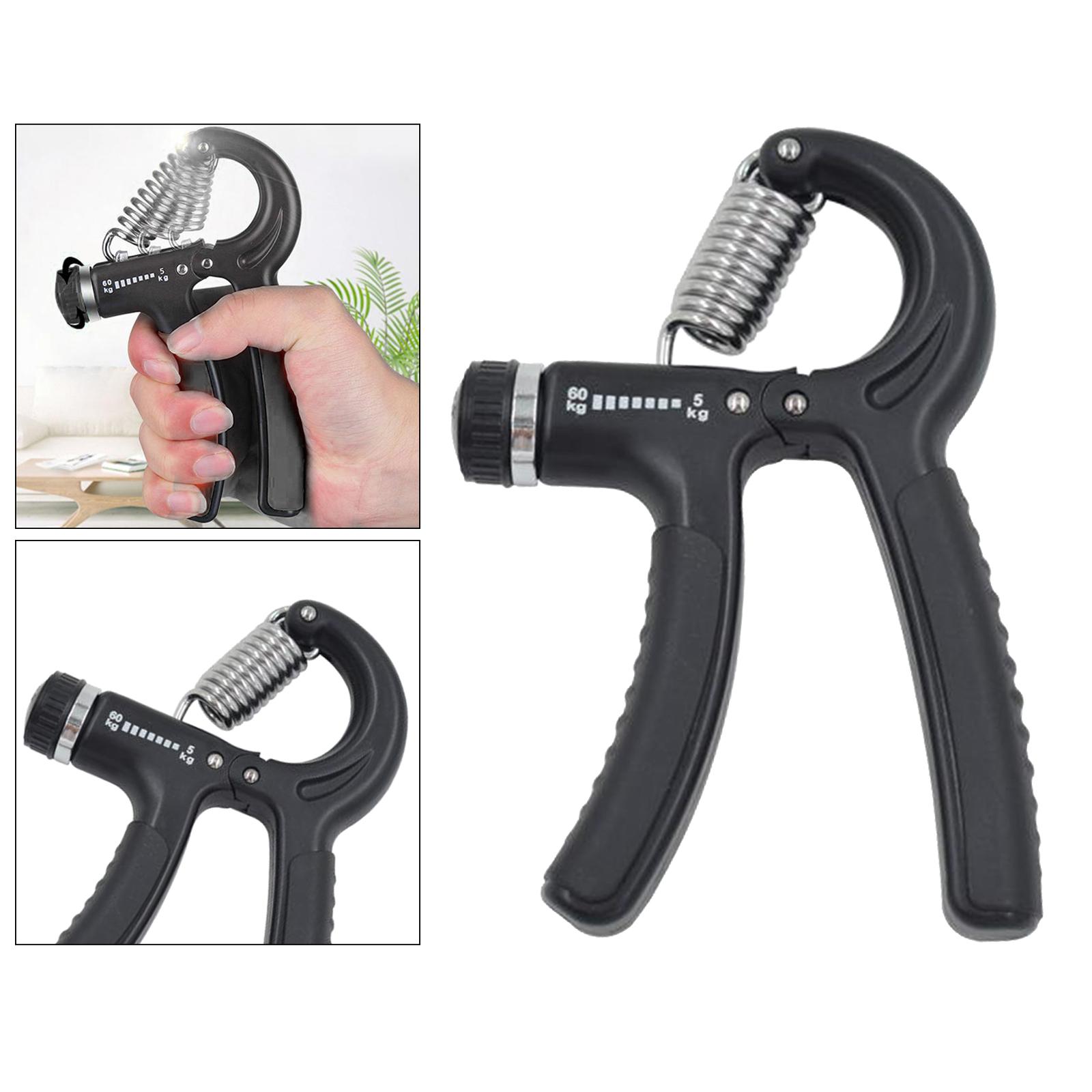 Hand Grip Strengthener Adjustable Wrist Forearm Gripper Exercise