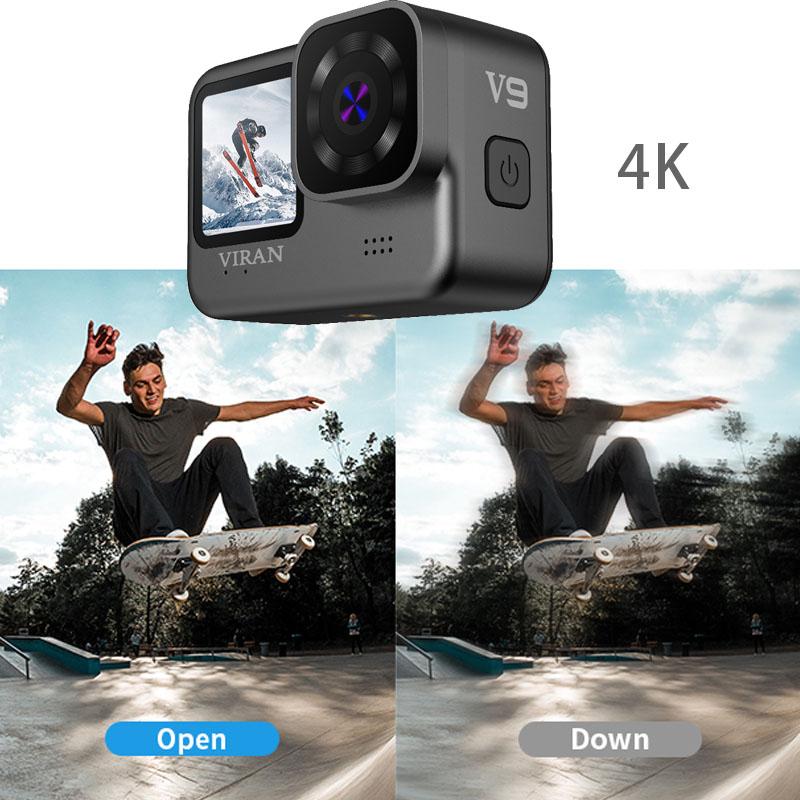 2022 Camera hành động chống lắc 4K/30fps mới