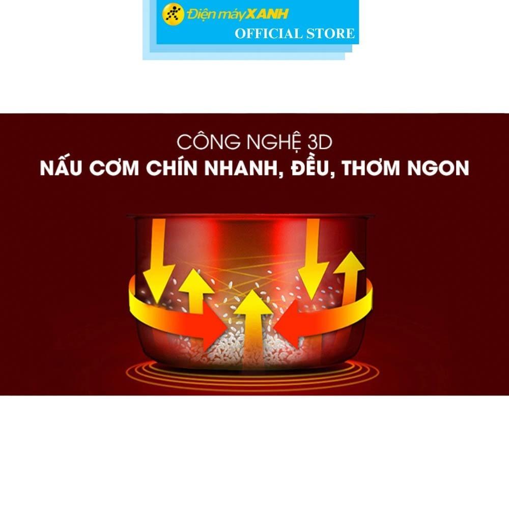 Nồi cơm điện tử Toshiba 1.8 lít RC-18NMFVN(WT) - Hàng chính hãng
