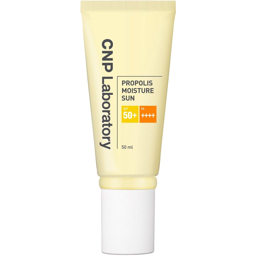 Kem chống nắng keo ong phục hồi cấp ẩm cho da hỗn hợp thiên khô CNP Propolis Moisture Sun 50ml