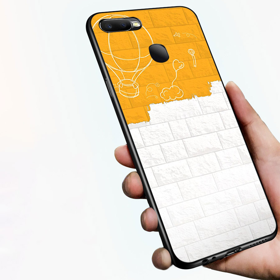 Ốp kính cường lực cho điện thoại Oppo A7 2018 - hình vẽ ngẫu nhiên MS HVNN004