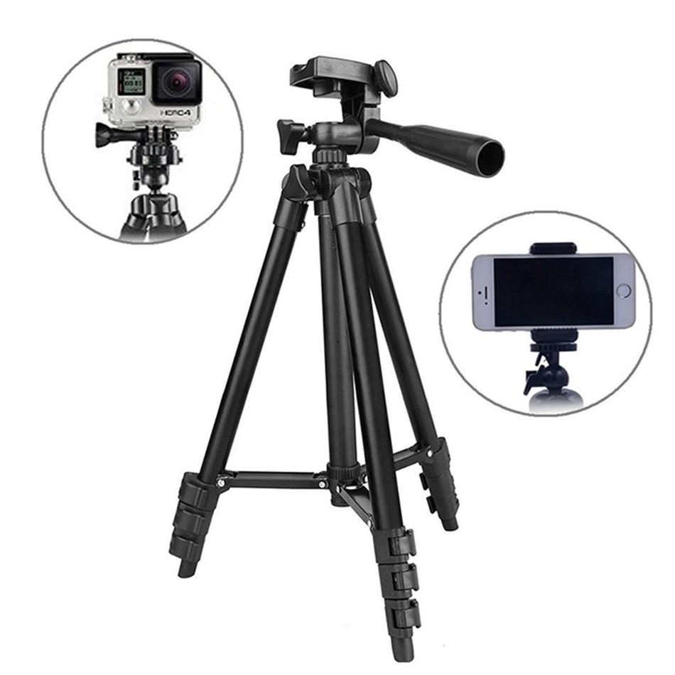 Đế Chụp Hình, Kệ LiveStream giá đỡ Máy Ảnh Điện Thoại Tripod TF-3120 3110 Loại Tốt