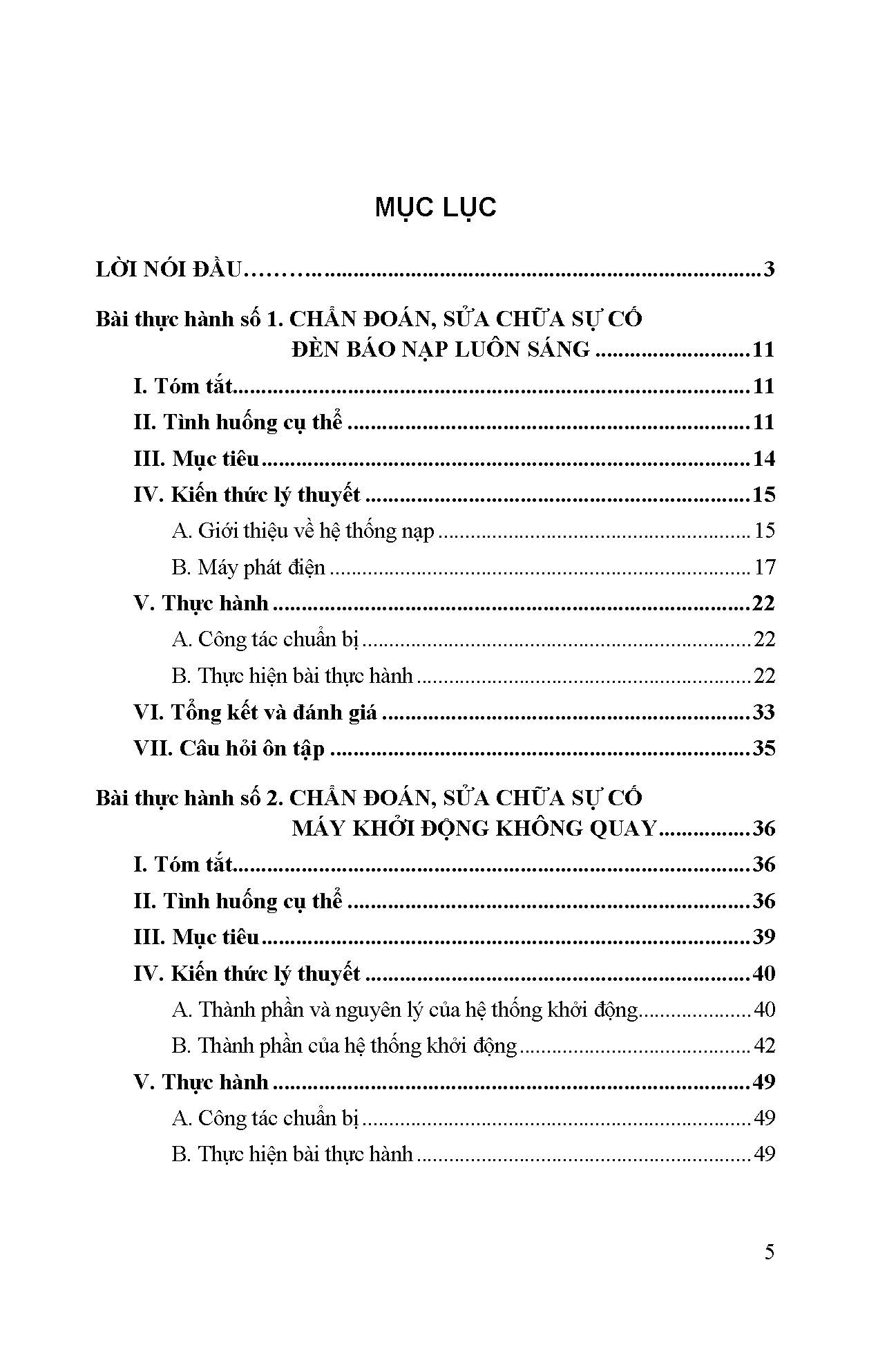 Kỹ Thuật Bảo Dưỡng Và Sửa Chữa Ô Tô Hiện Đại - Sửa Chữa Điện Ô Tô