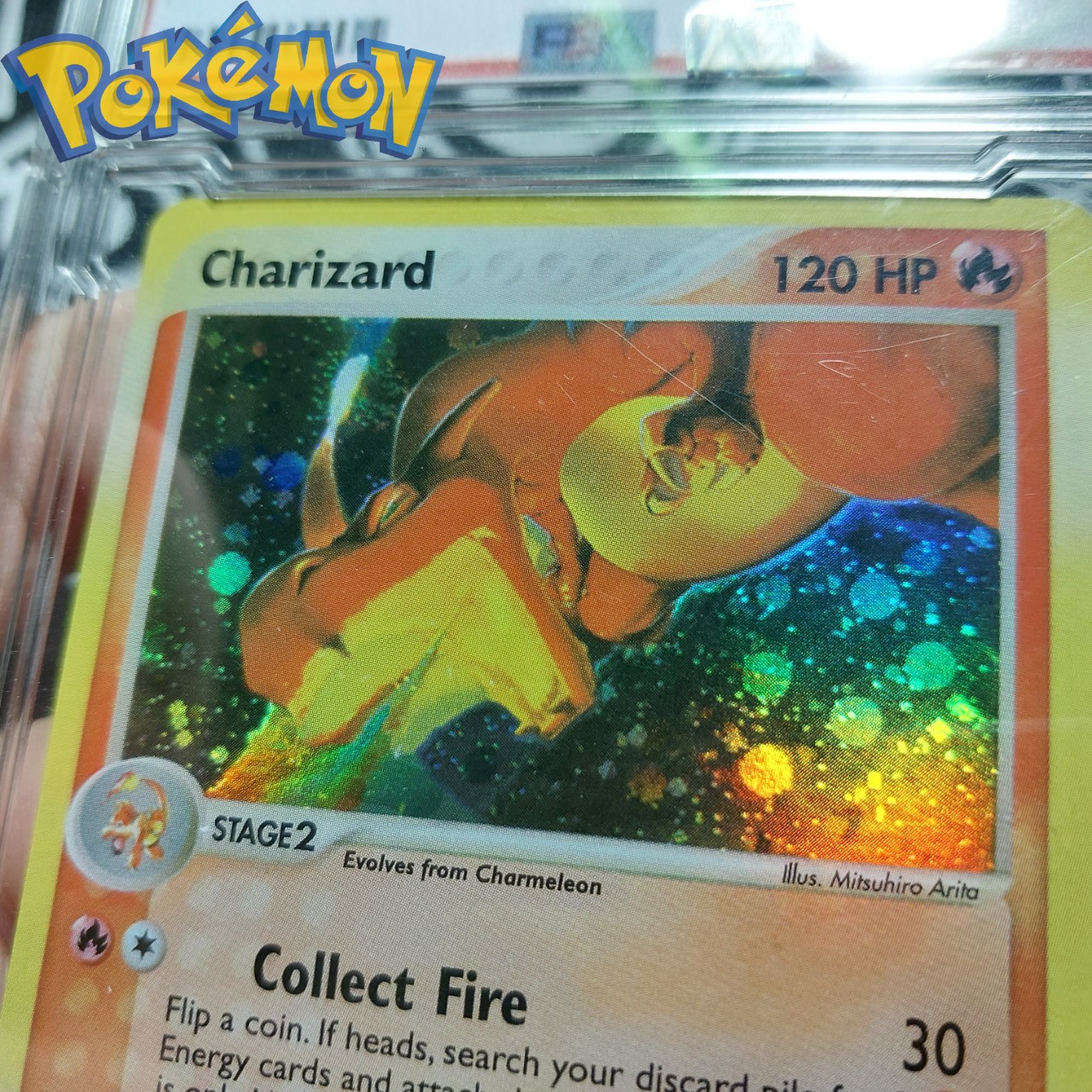 Thẻ Pokemon nitendo 2003 Charizard 100 97 khủng long lửa tiến hóa cấp 3 1459 d7 1