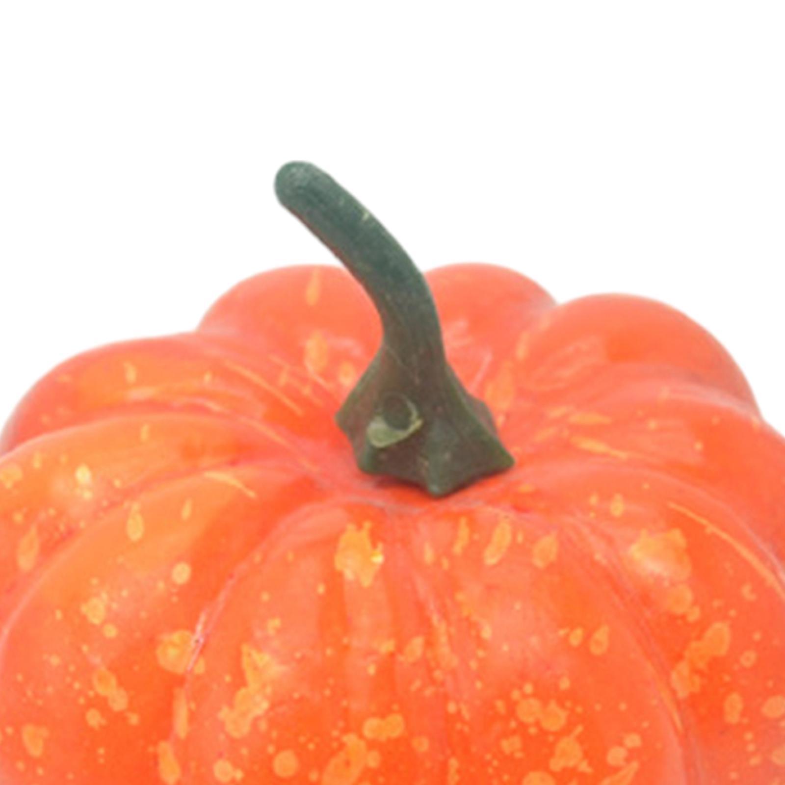 Artificial Pumpkin Decorative Pumpkin for Mantel Shelf Table Kitchen
