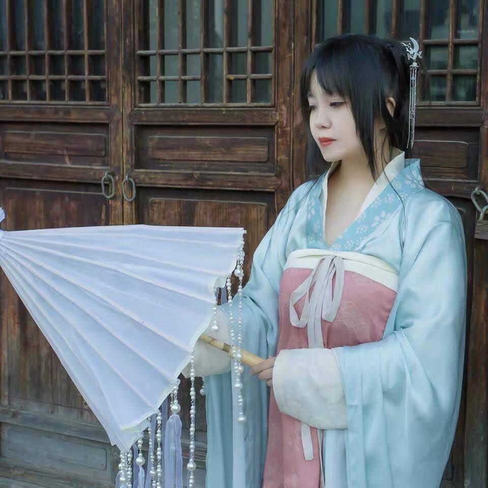 Ô tròn cổ trang hàng y như hình có ảnh thật