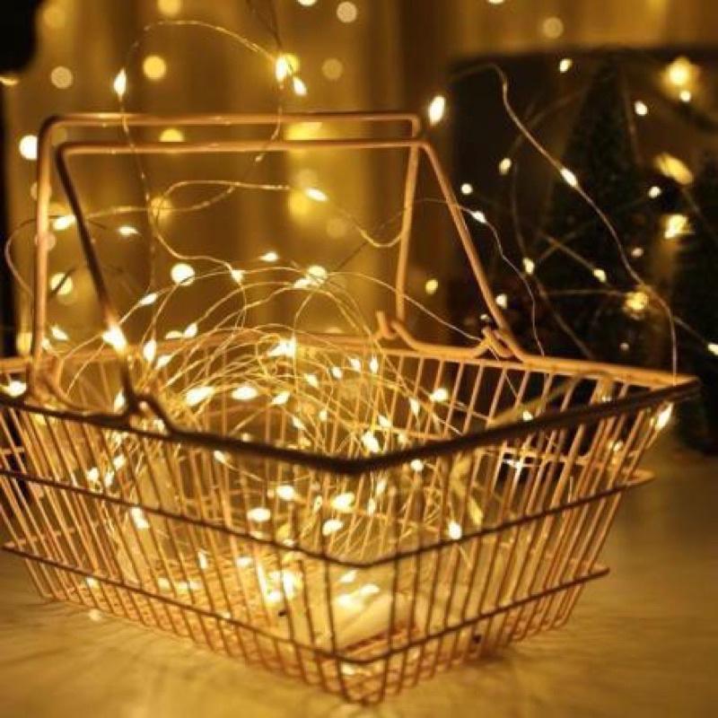 Dây Đèn Led Đom Đóm, Đèn Led Dây Fairylight Trang Trí, Dài 2m - 4m Decor Trang Trí Nhà Cửa, Giáng Sinh, Sinh Nhật