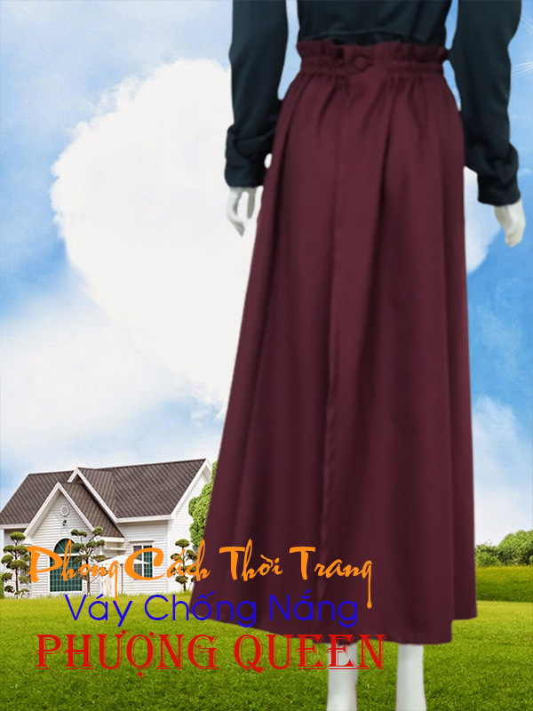 V 03 VÁY CHỐNG NẮNG PHƯỢNG QUEEN.