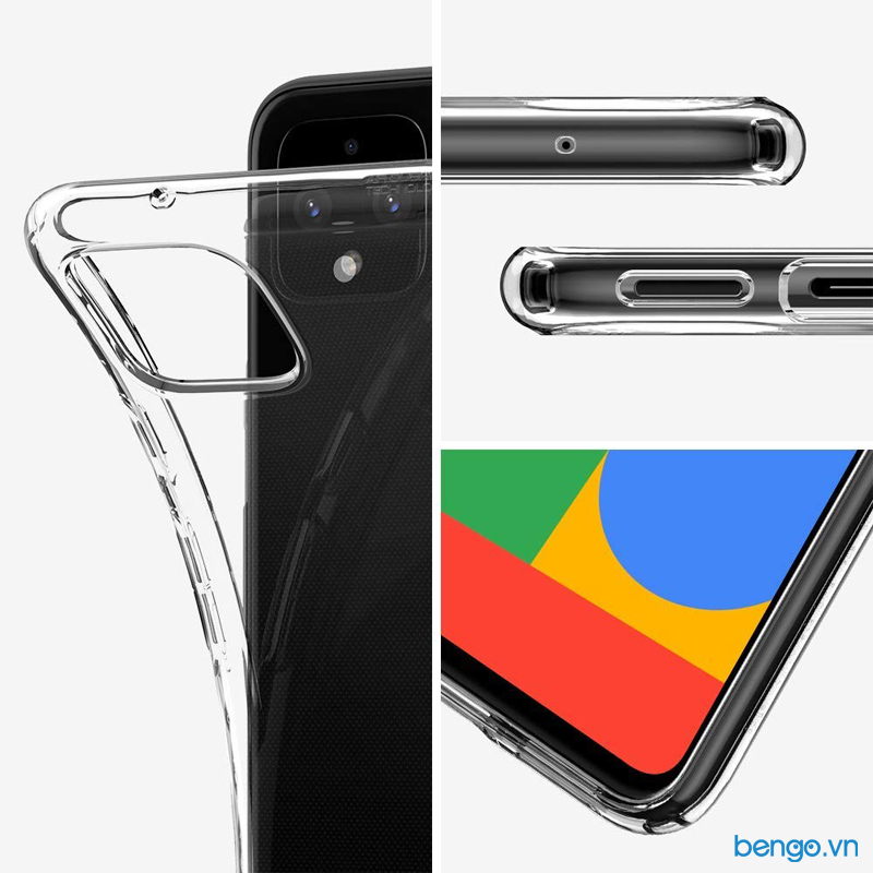 Ốp lưng dành cho Google Pixel 5XL silicon dẻo trong suốt cao cấp loại A+