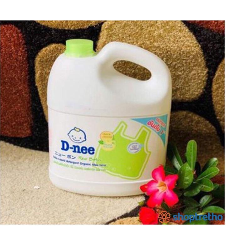 Nước giặt Dnee Organic 3000ml (xanh lá) Thái Lan