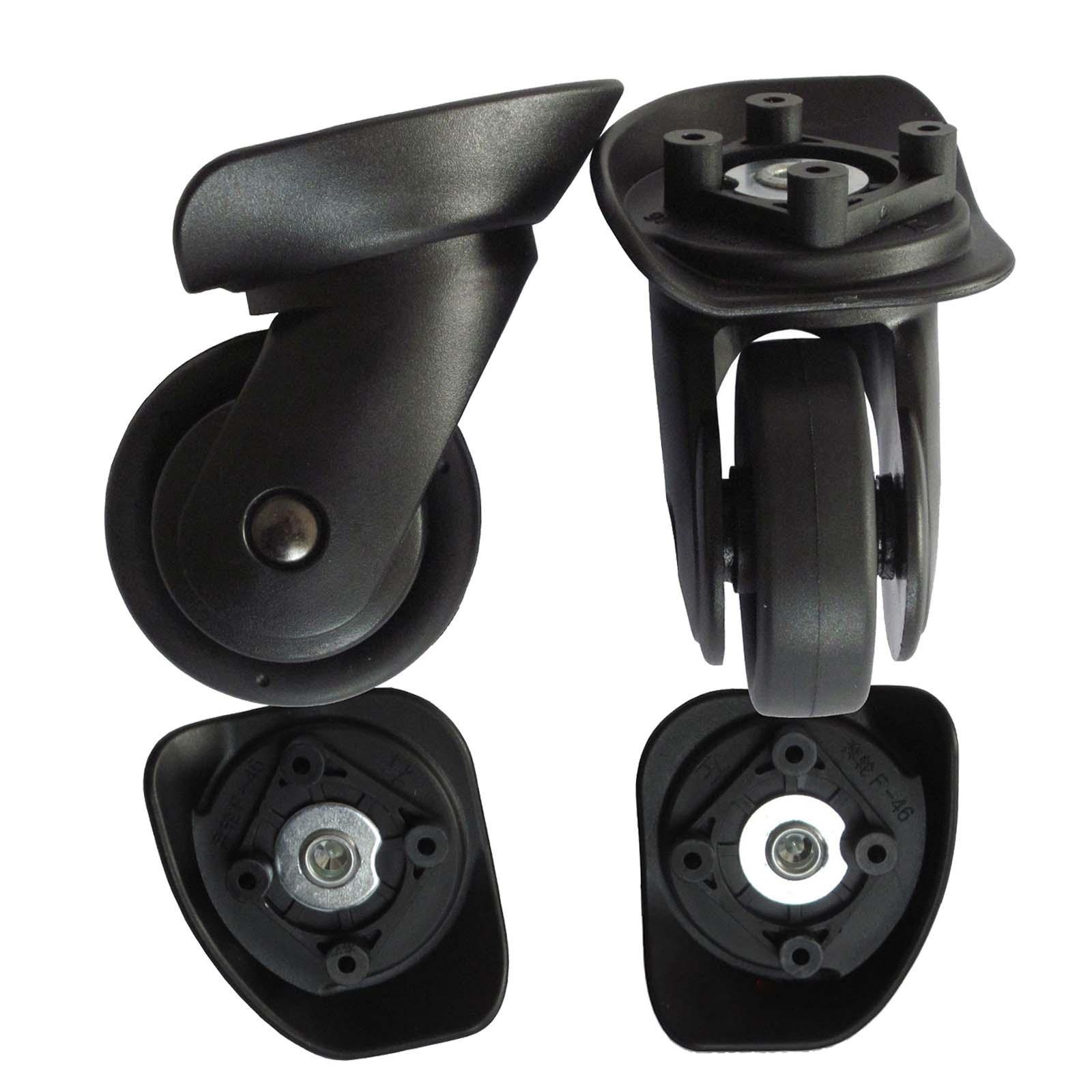 2Pcs Luggage Suitcase Wheels Swivel Caster Wheels for Trolley Travelling Bag