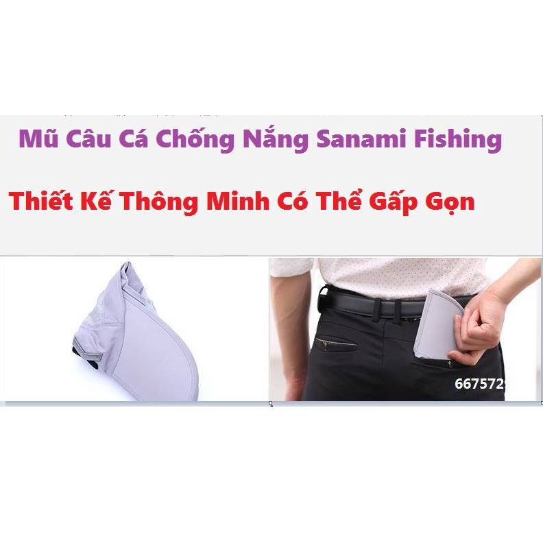 Nón Mũ Câu Cá Chống Nắng Chuyên Dụng Đi Phượt Và Câu Cá PK-39 Sanami Fishing Store