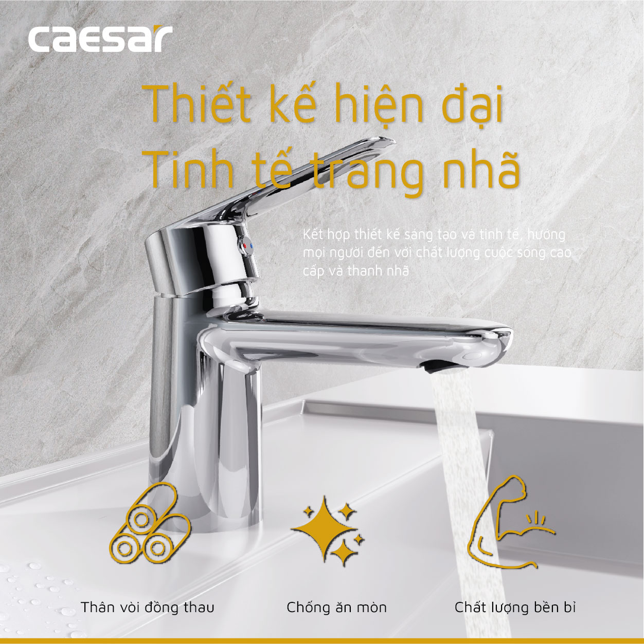 Vòi Lavabo Nóng Lạnh - B380CU