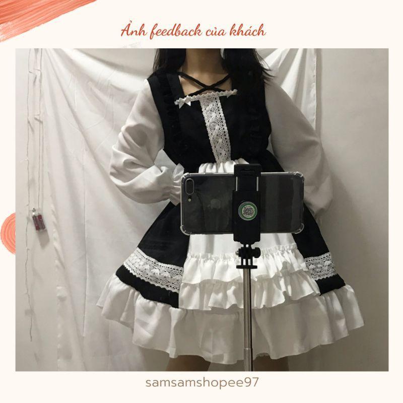 (Có Sẵn) Váy lolita siêu xinh (Kèm Ảnh Thật) VIDEO SHOP TỰ QUAY