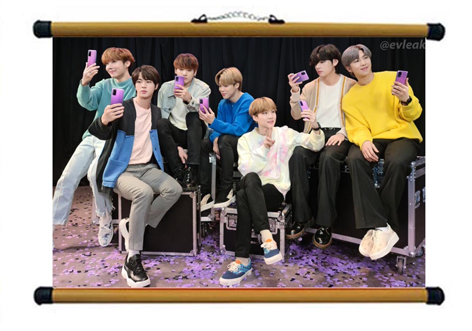 Tranh ảnh treo tường BTS KPOP có khung nẹp