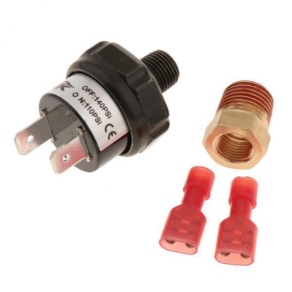 4x12V 110-140psi Pressure Switch Tank Mount Air Horn Presssure Switch Valve