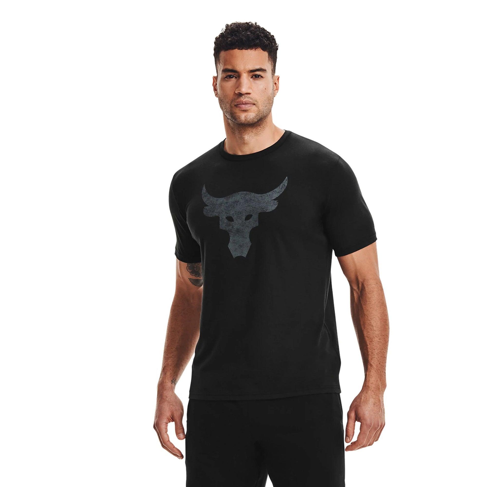 Áo thun tay ngắn thể thao nam Under Armour Project Rock Brahma Bull - 1361733-001