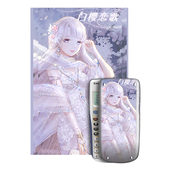 Decal Trang Trí Máy Tính Casio/Vinacal Nhân Vật Anime TAM-004