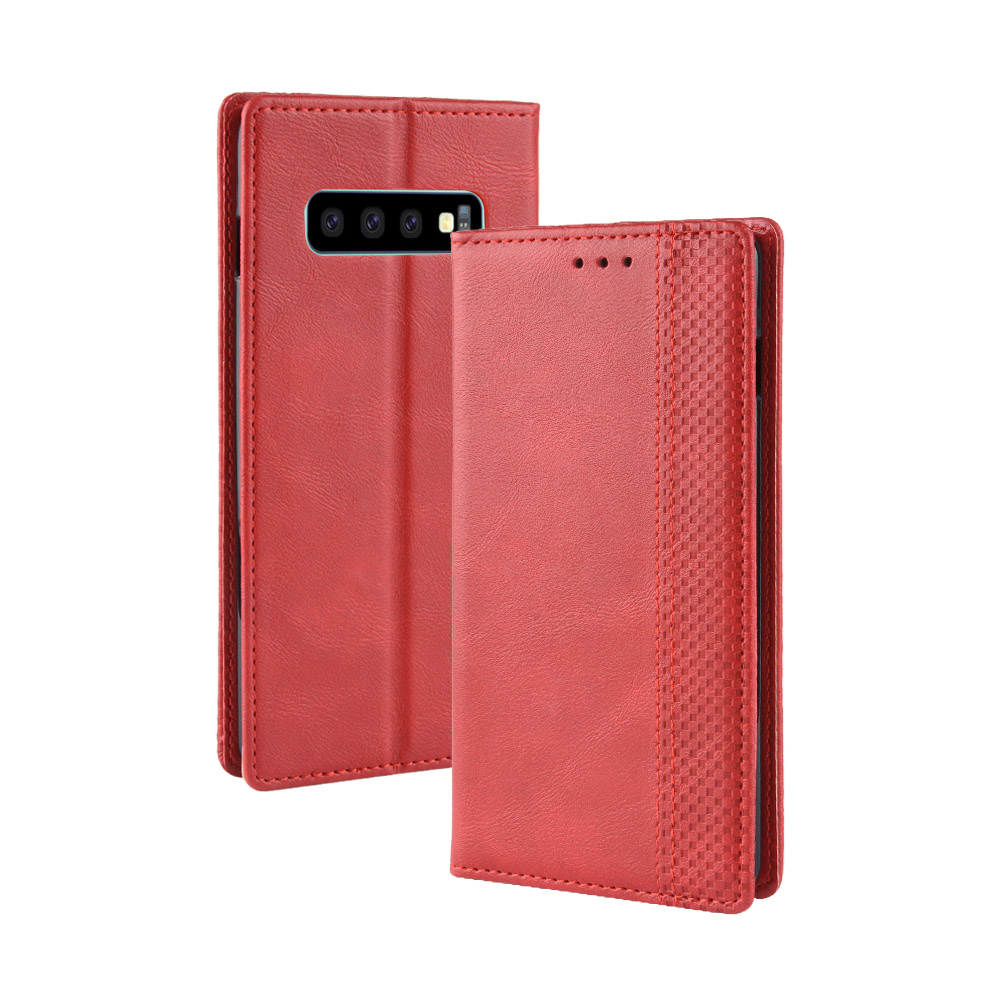 Bao da dạng ví, nam châm dành cho Samsung Galaxy S10 5G Luxury Leather Case - Hàng nhập khẩu