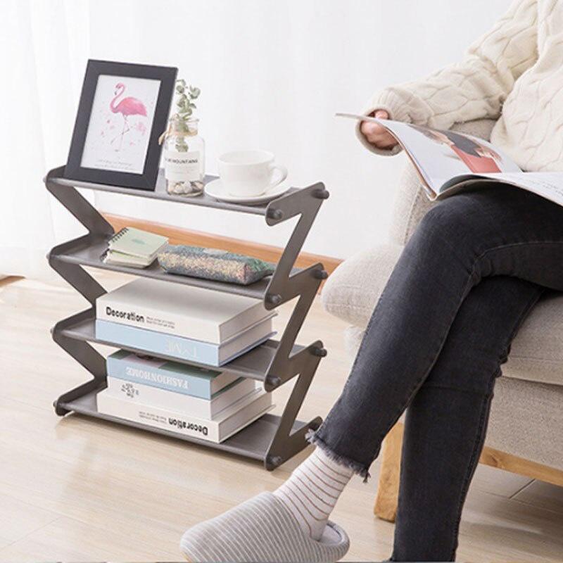 "Z" Shape Shoe Rack Shoe Tower Organizer Cabinet Entryway Stackable Storage Shelf Unit Tool Shoes Organizer Household Accessory