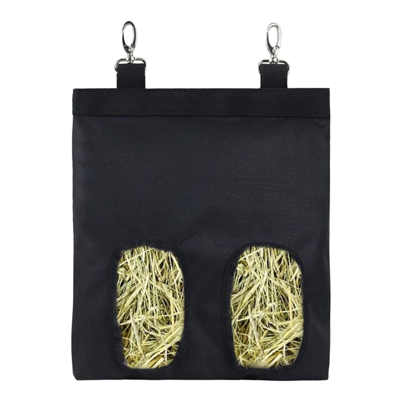 2pcs Rabbit Hay Feeder Bag Guinea Pig Hay Dispenser Sack for Small Animals