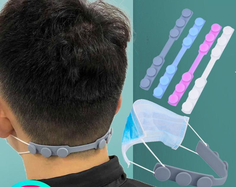 Combo 4 Phụ kiện Silicone chống đau tai khi đeo khẩu trang lâu dài. Model:081S, Xuất xứ Hàn Quốc